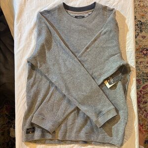 Quiksilver Waterman Collection Gray Crewneck Sweater
